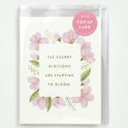 [Greeting Life] Pop-Up Card – Sakura Wreath
