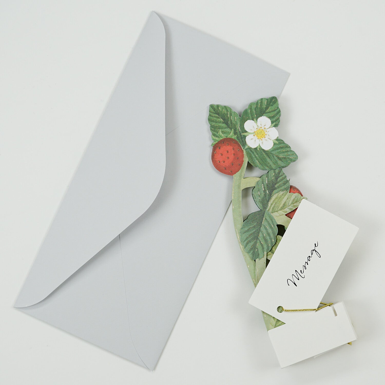 [Greeting Life] Blooming Mini Card – Strawberry