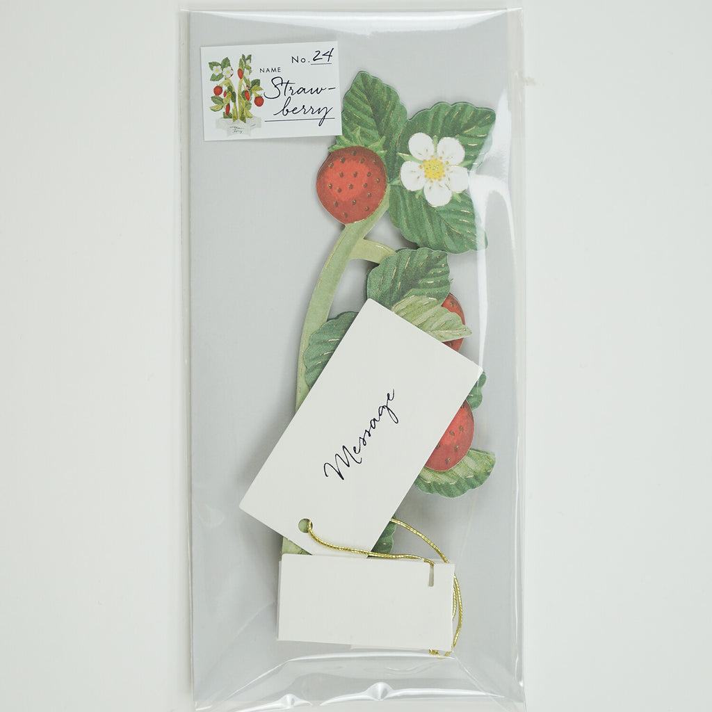 [Greeting Life] Blooming Mini Card – Strawberry