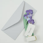 [Greeting Life] Blooming Mini Card – Viola