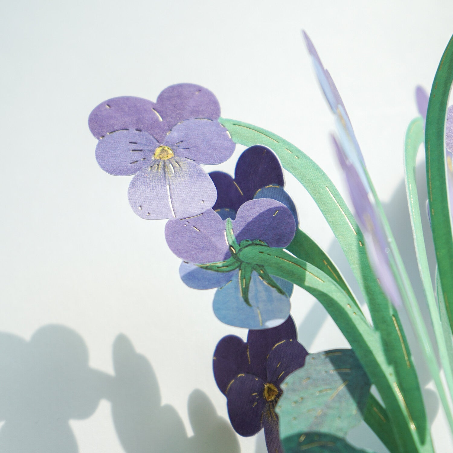 [Greeting Life] Blooming Mini Card – Viola