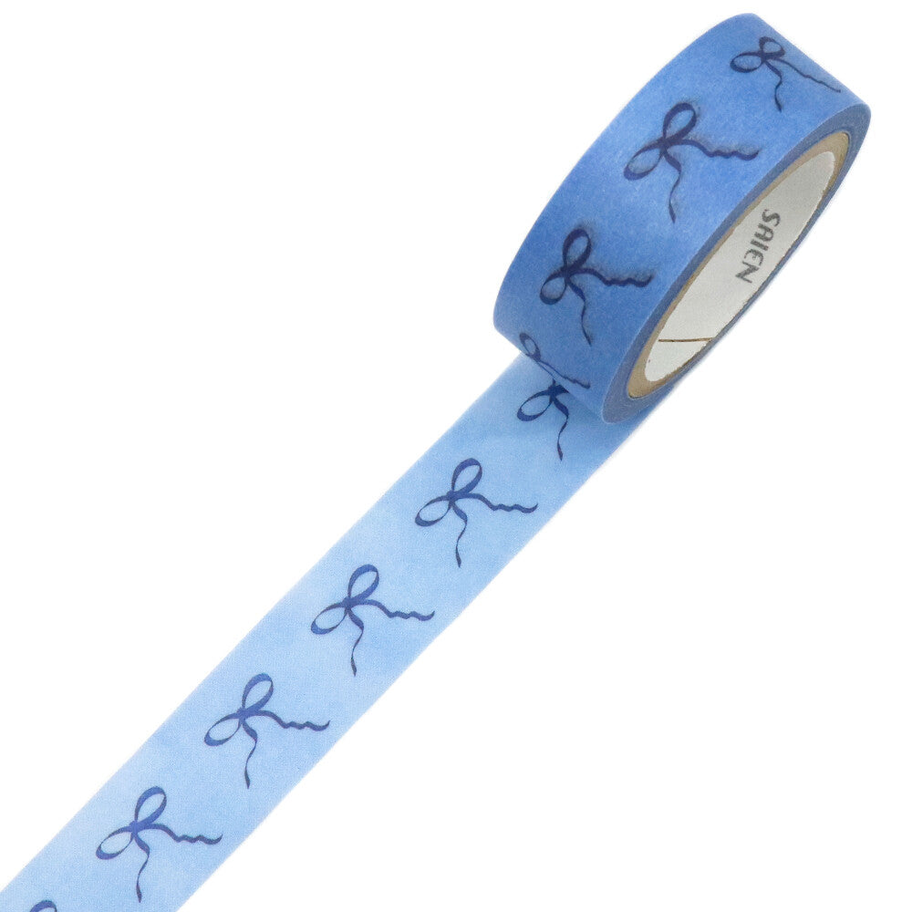 Masking Tape -  Sky Blue Ribbon 3 Patterns Pack