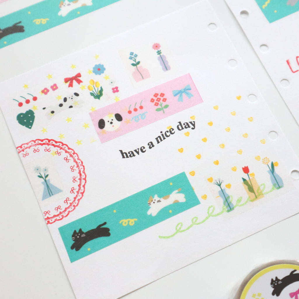 【forme】Washi Tape- Kimalle Pink
