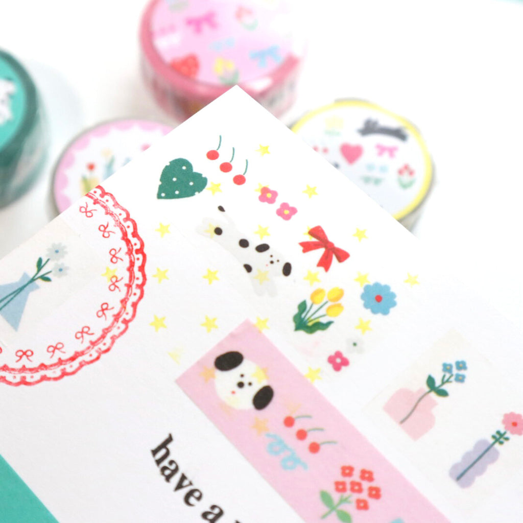 【forme】Washi Tape- Kimalle Pink