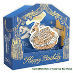 Aya Inoue- Pop-up Birthday Greeting Card- Swan
