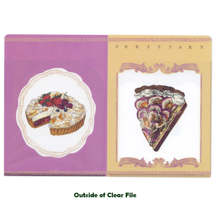 Aya Inoue- A5 Clear File Folder- Cafe Collection