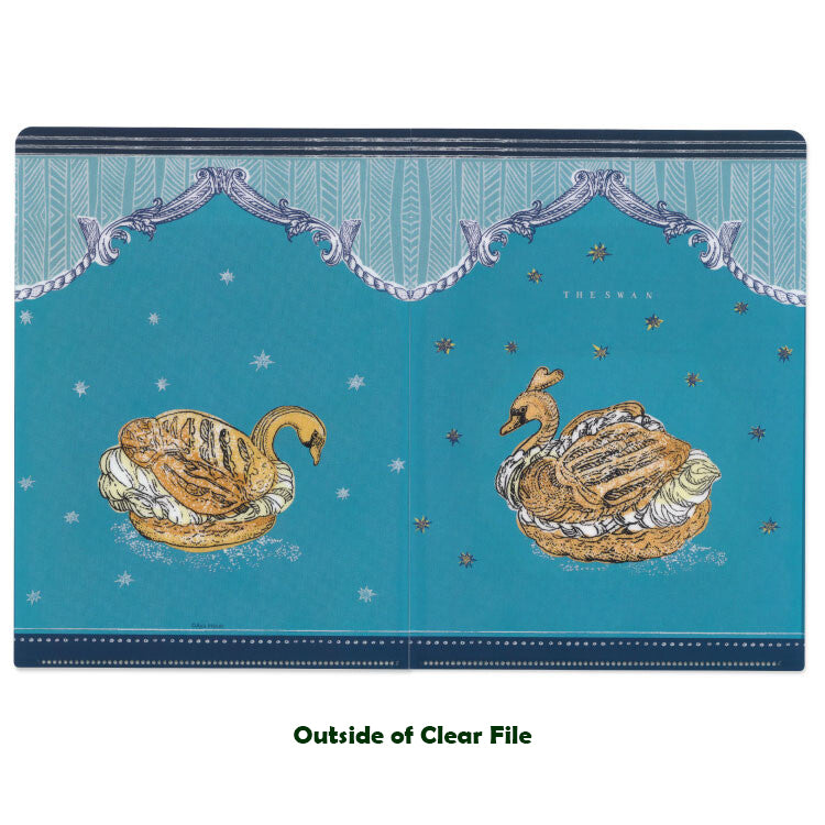 Aya Inoue- A5 Clear File Folder- Cafe Collection