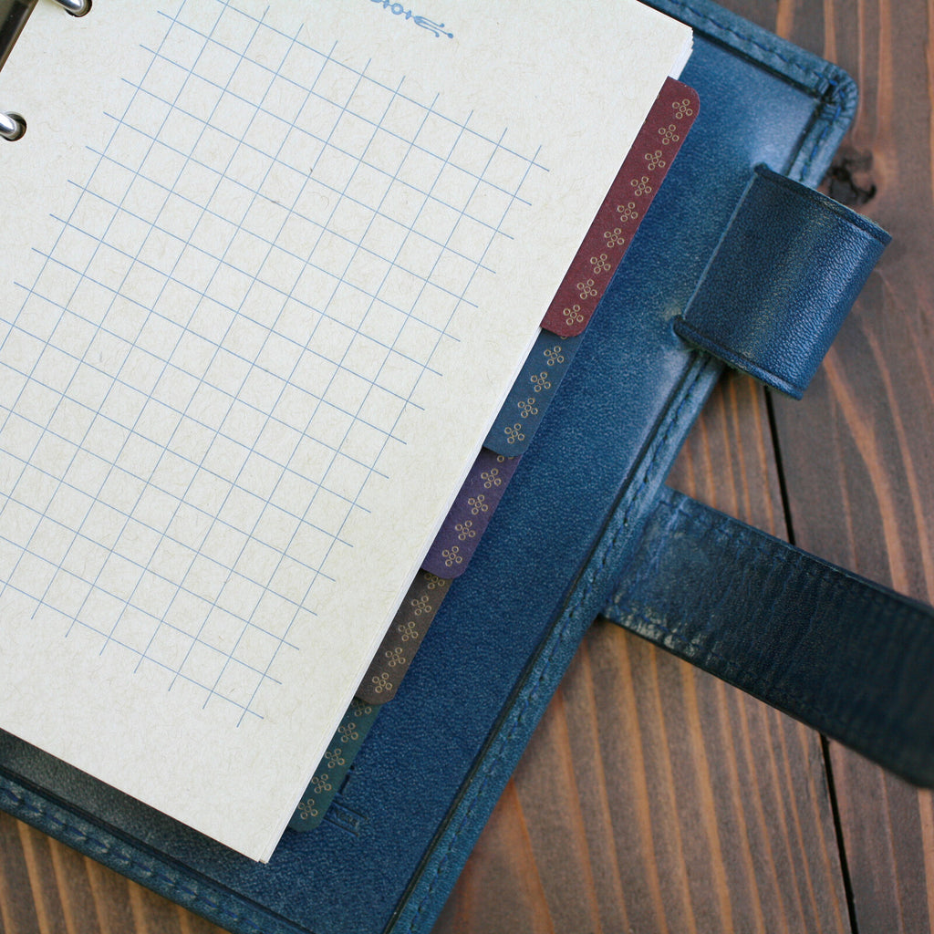 【Kohunkan Kappansho】Letter Press Index- Pocket Size & Mini 5 Refill