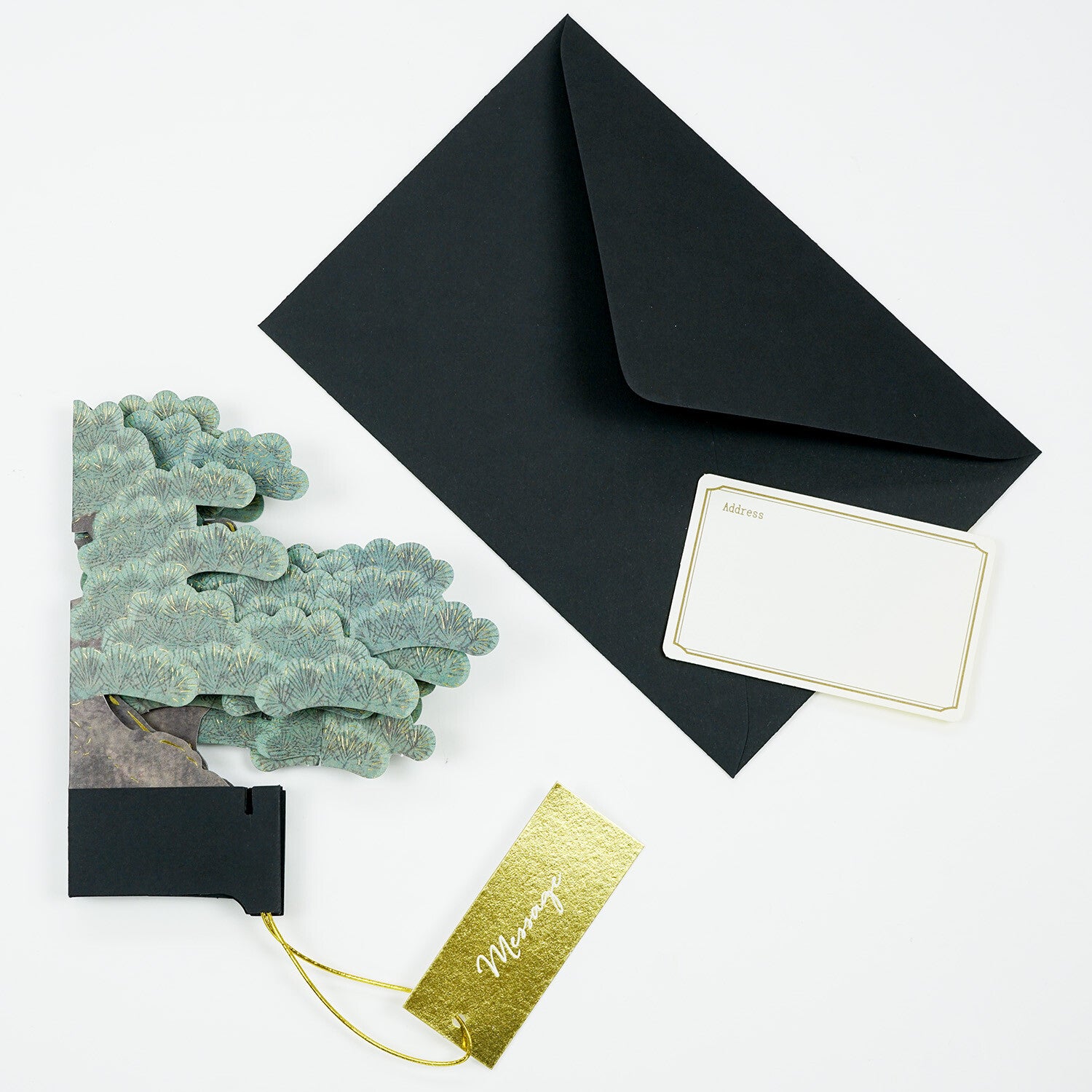 【Greeting Life】3D Pop-Up Bonsai Card - Black Pine