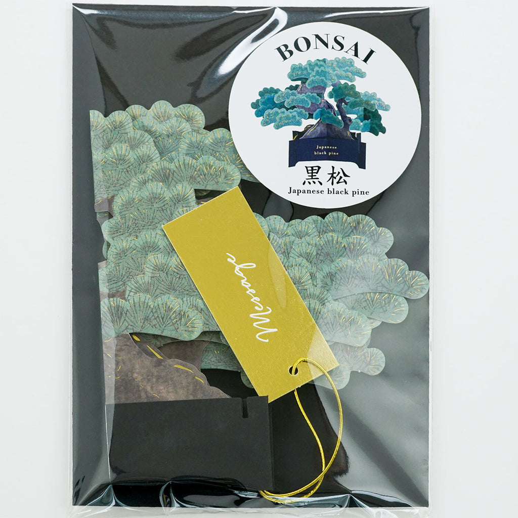 【Greeting Life】3D Pop-Up Bonsai Card - Black Pine