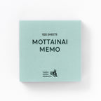 Takeo — Mottainai Memo — Soda Mint & Pearlescent White & Purple