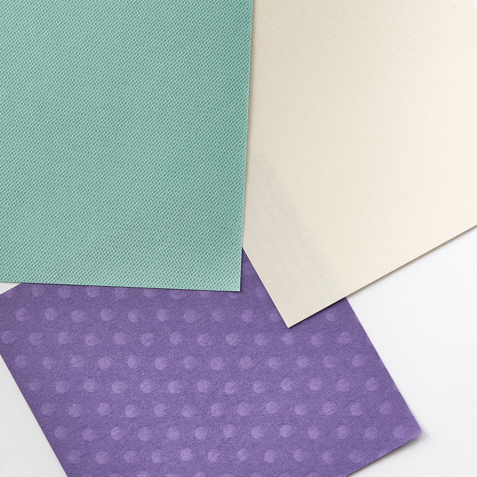 Takeo — Mottainai Memo — Soda Mint & Pearlescent White & Purple