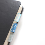 【forme】Light Blue Ribbon Label Stickers