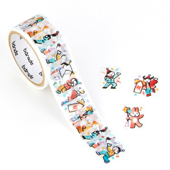 [Bande] Masking Roll Stickers- Celebrate Team
