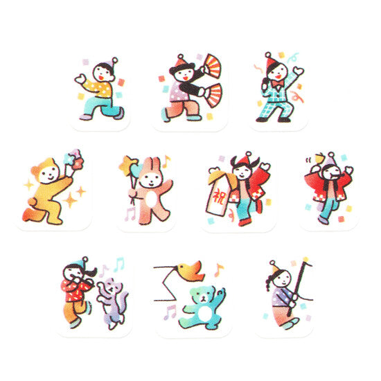[Bande] Masking Roll Stickers- Celebrate Team