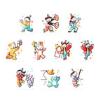 [Bande] Masking Roll Stickers- Celebrate Team