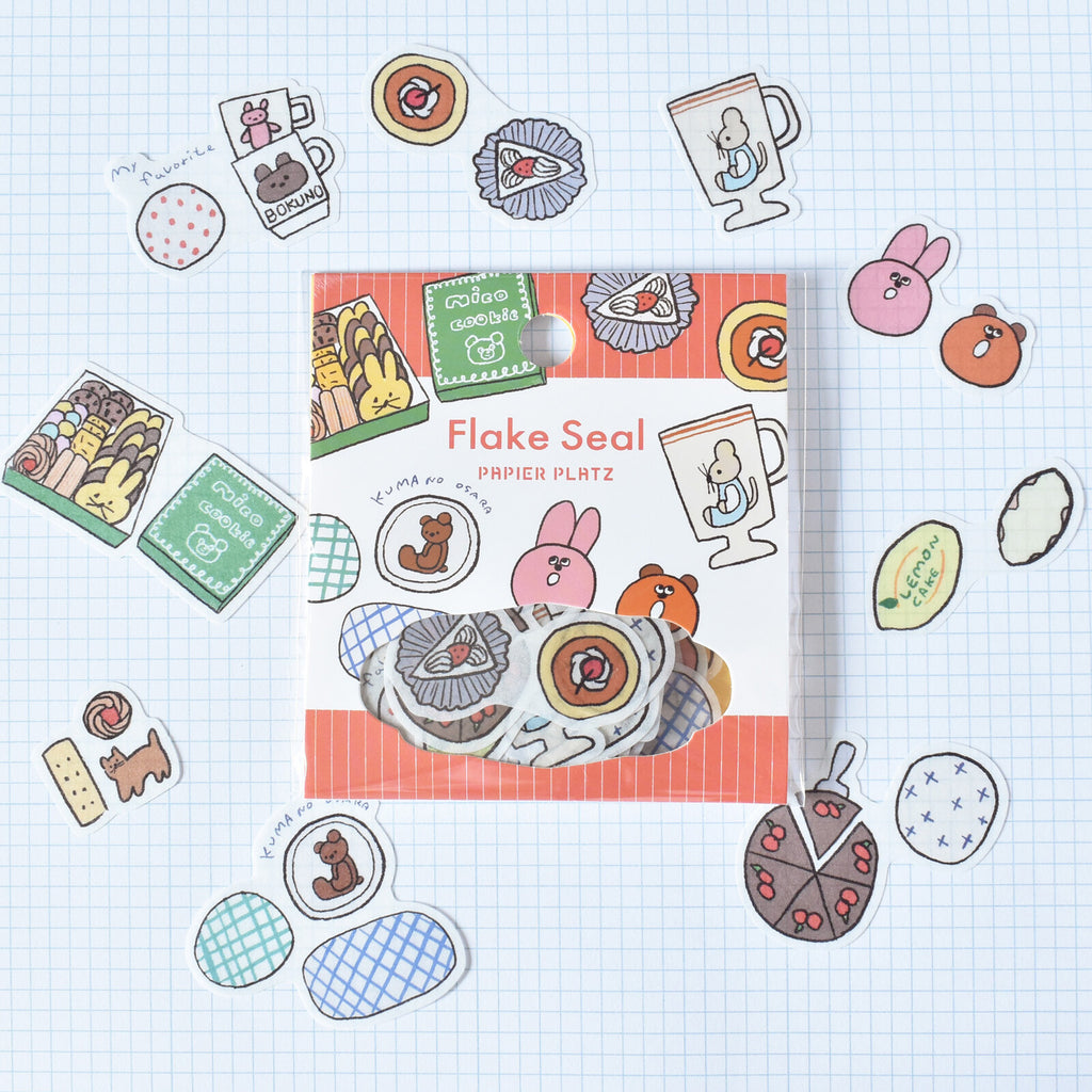 Nico Recipe Flake Seal Sticker