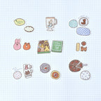 Nico Recipe Flake Seal Sticker