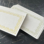 【OEDA LETTERPRESS】Vine Memo Card- Mimoza Color