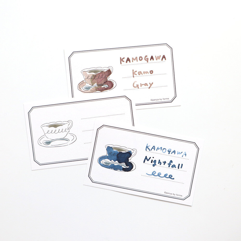 【penya by forme】Ink Swatch Card