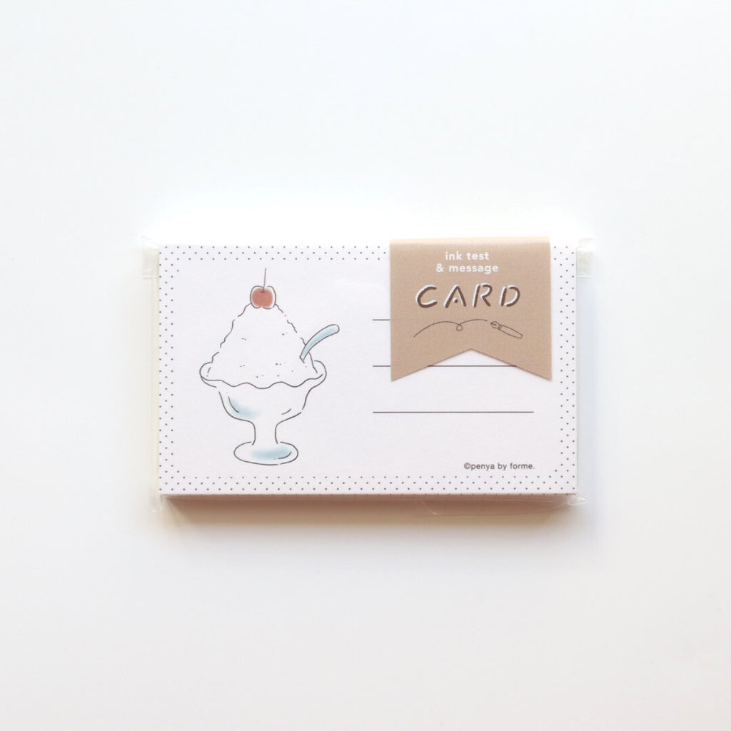 【penya by forme】Ink Swatch Card