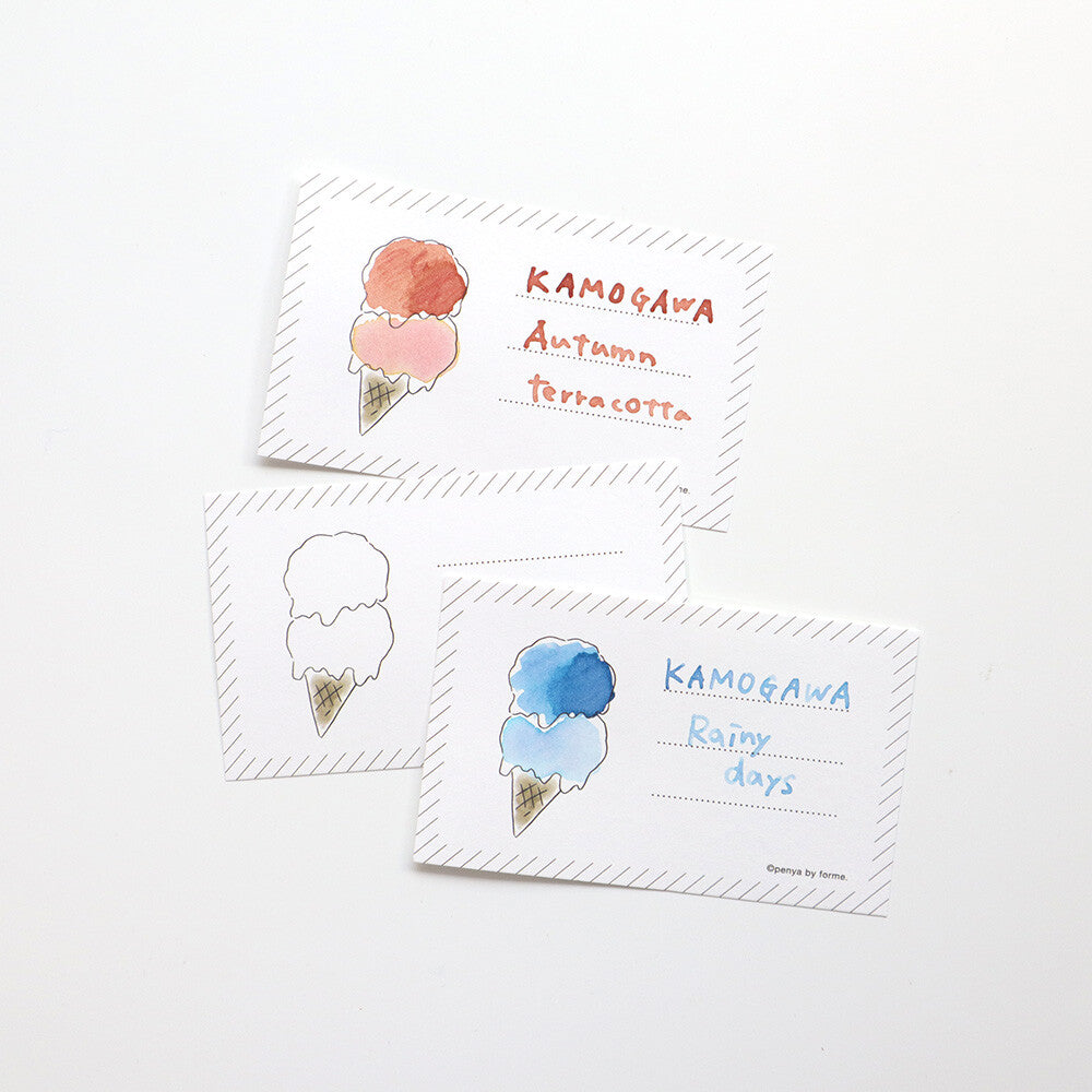 【penya by forme】Ink Swatch Card