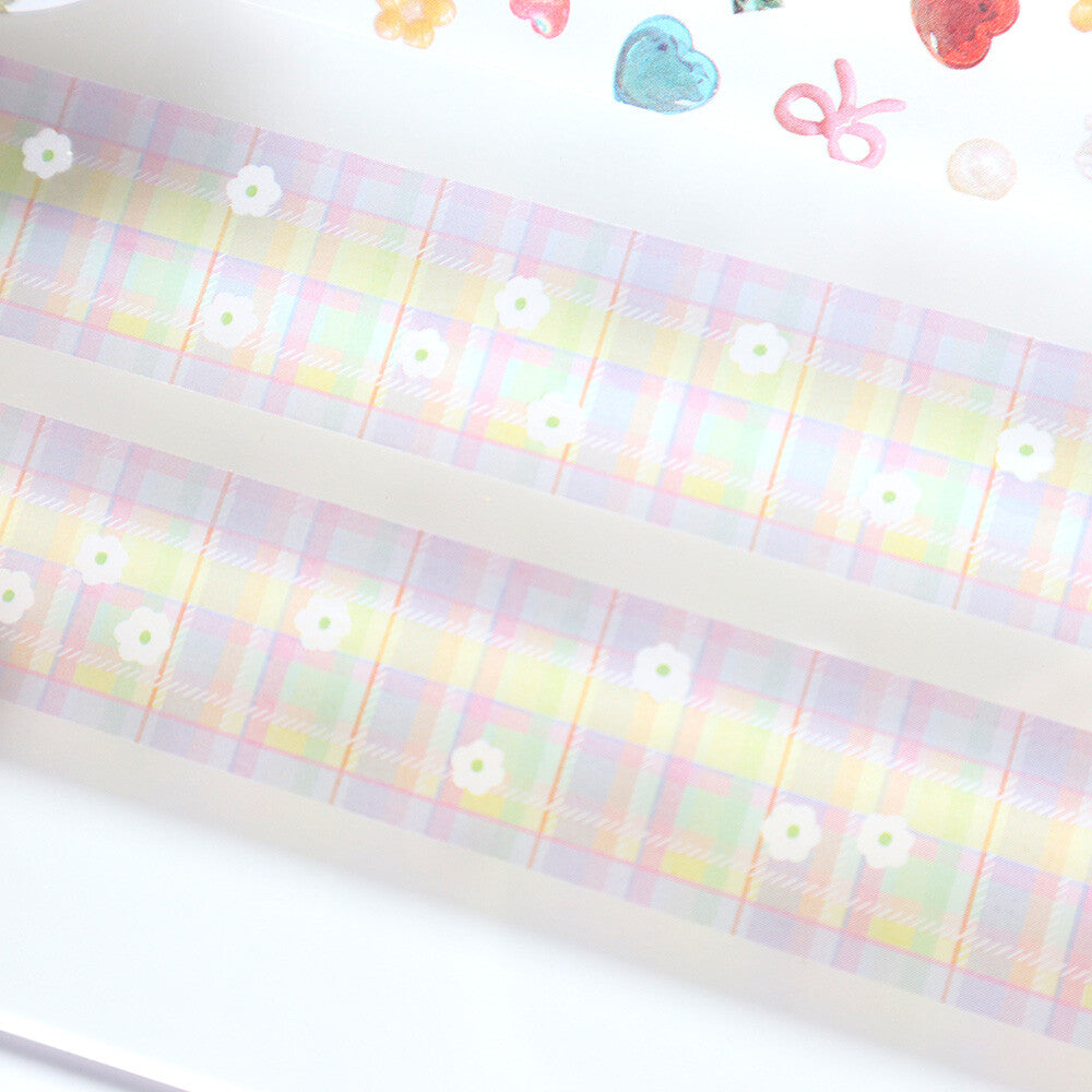 【forme】Washi Tape- Kimalle Check