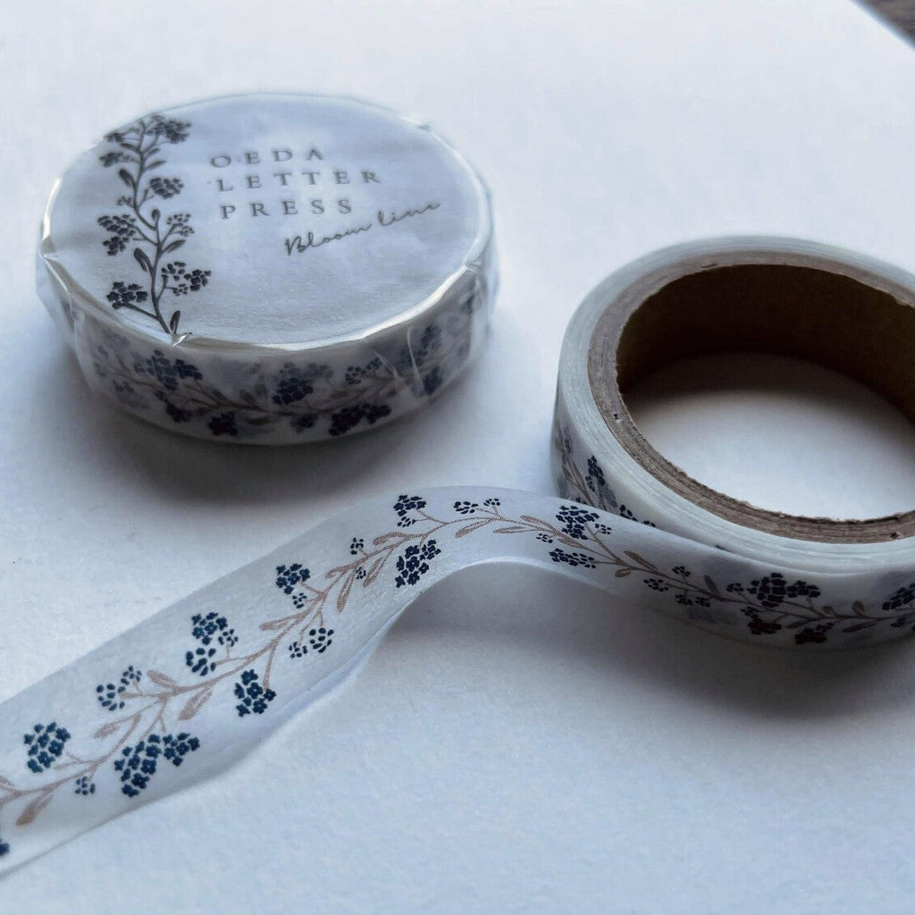 OEDA LETTERPRESS - Masking Tape -  Bloom Line (10mm)