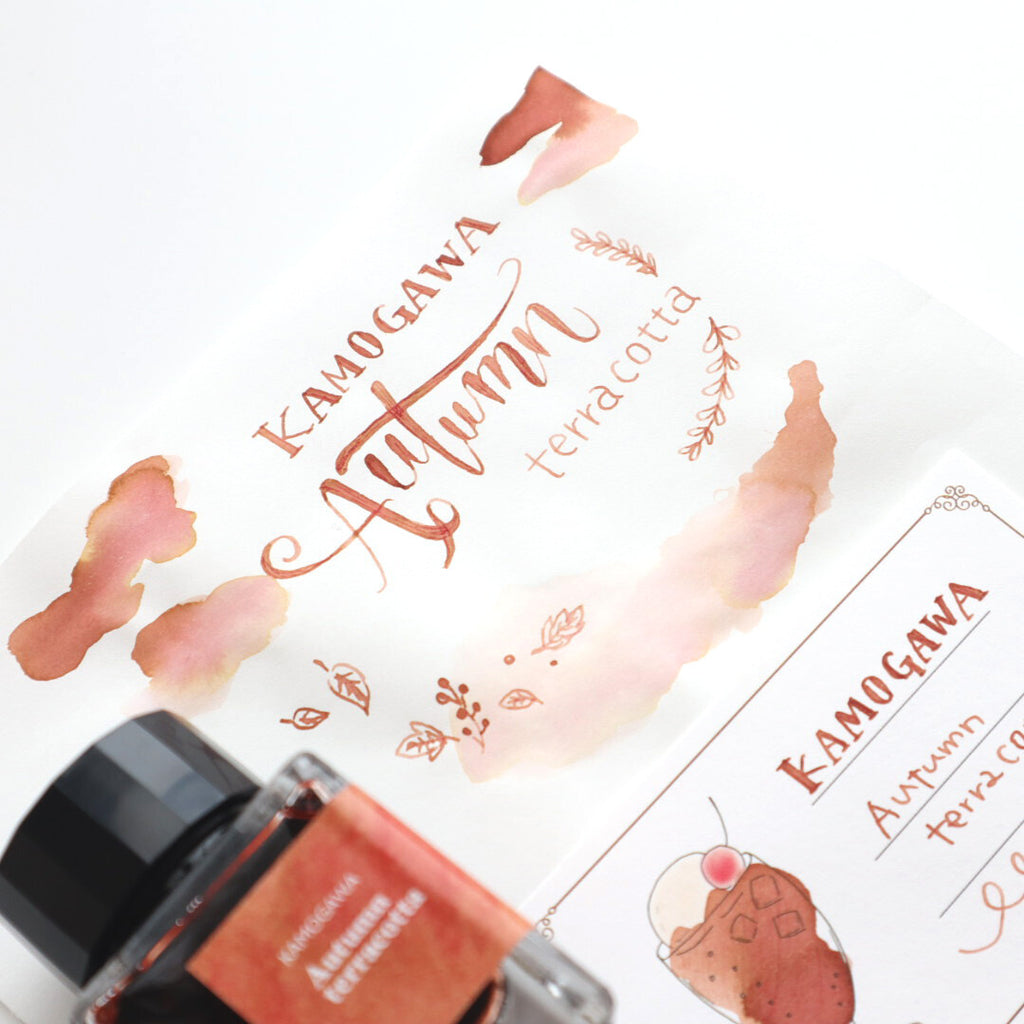 Cartridge Ink 30ml- KAMOGAWA Autumn Terra Cotta