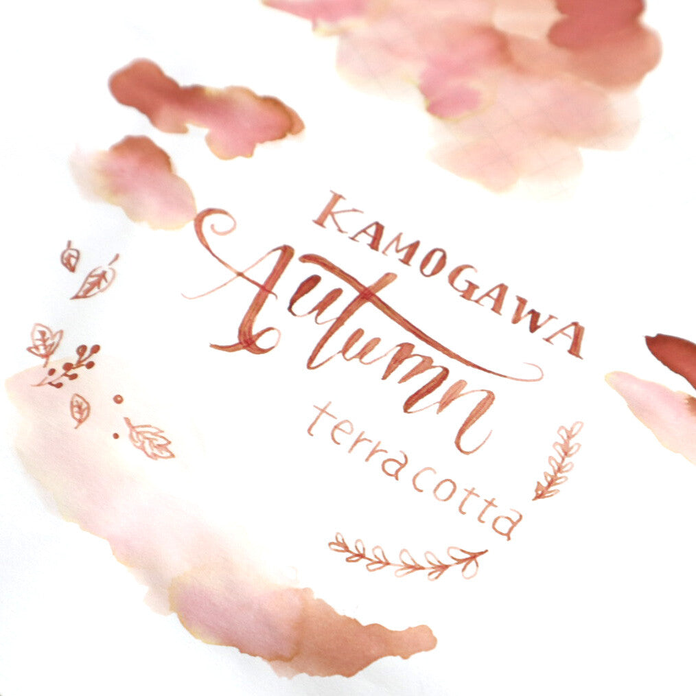 Cartridge Ink 30ml- KAMOGAWA Autumn Terra Cotta