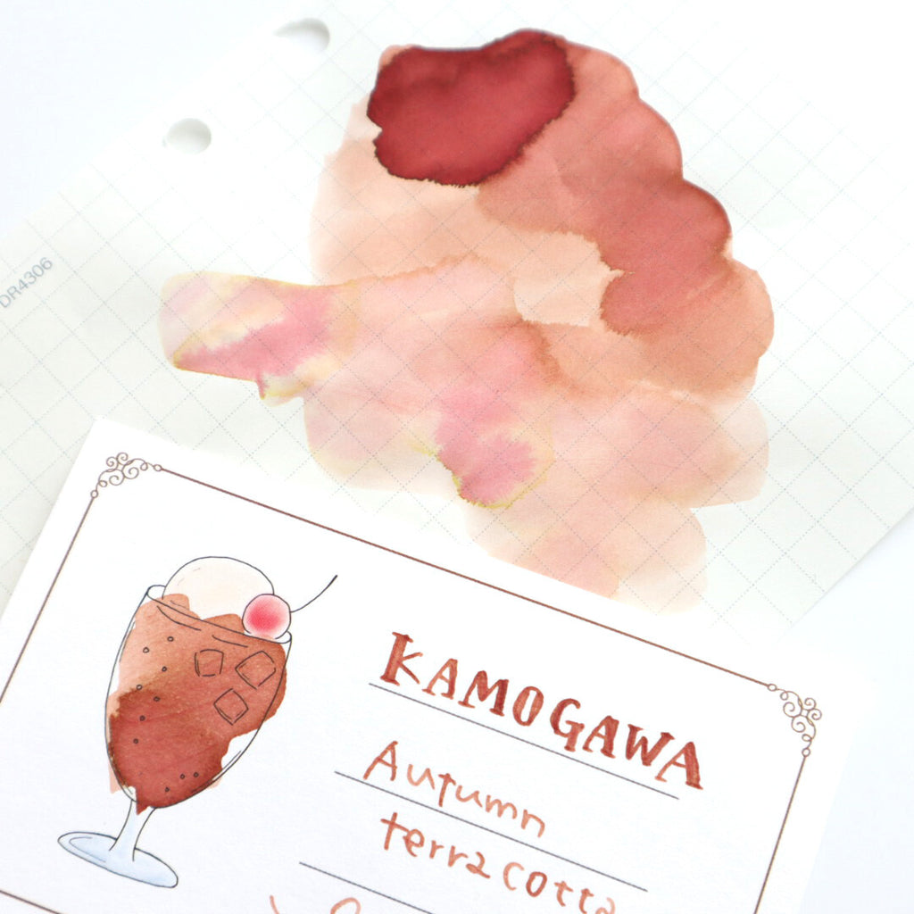 Cartridge Ink 30ml- KAMOGAWA Autumn Terra Cotta