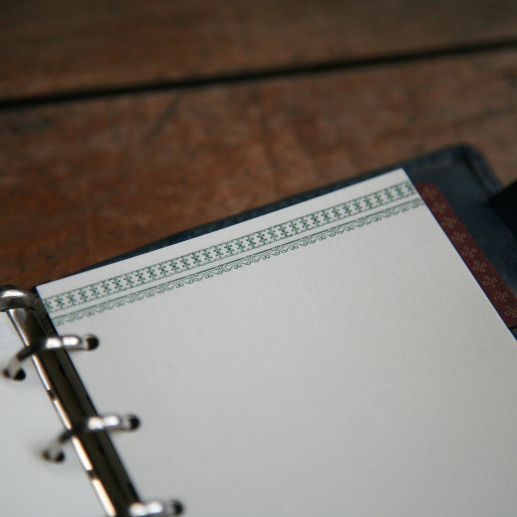 [Kohunkan Kappansho]Retro Pattern Series-Pocket Size & Mini 5 Loose Leaf Refill