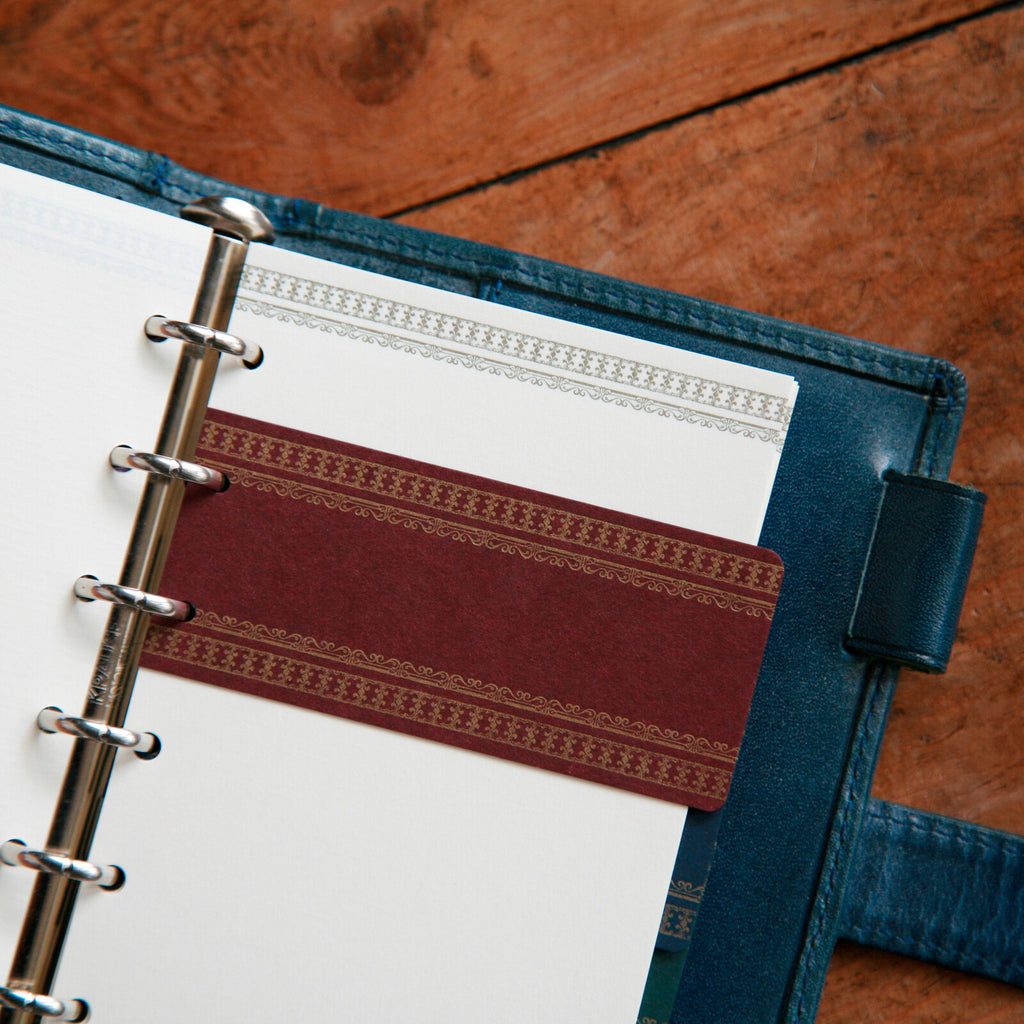 [Kohunkan Kappansho]Retro Pattern Series-Pocket Size & Mini 5 Loose Leaf Refill