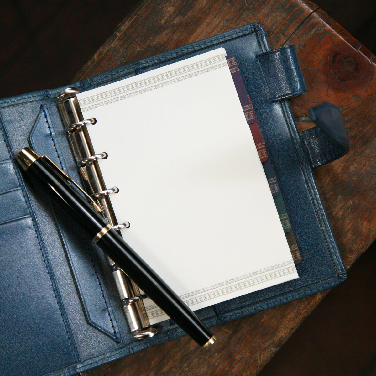 [Kohunkan Kappansho]Retro Pattern Series-Pocket Size & Mini 5 Loose Leaf Refill