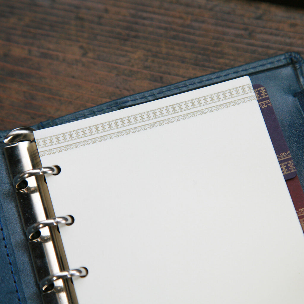 [Kohunkan Kappansho]Retro Pattern Series-Pocket Size & Mini 5 Loose Leaf Refill