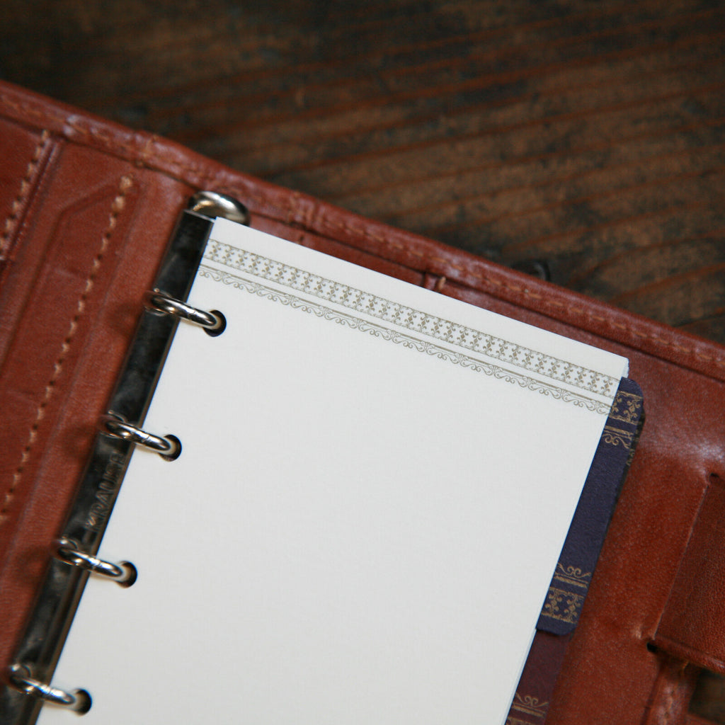 [Kohunkan Kappansho]Retro Pattern Series-Pocket Size & Mini 5 Loose Leaf Refill