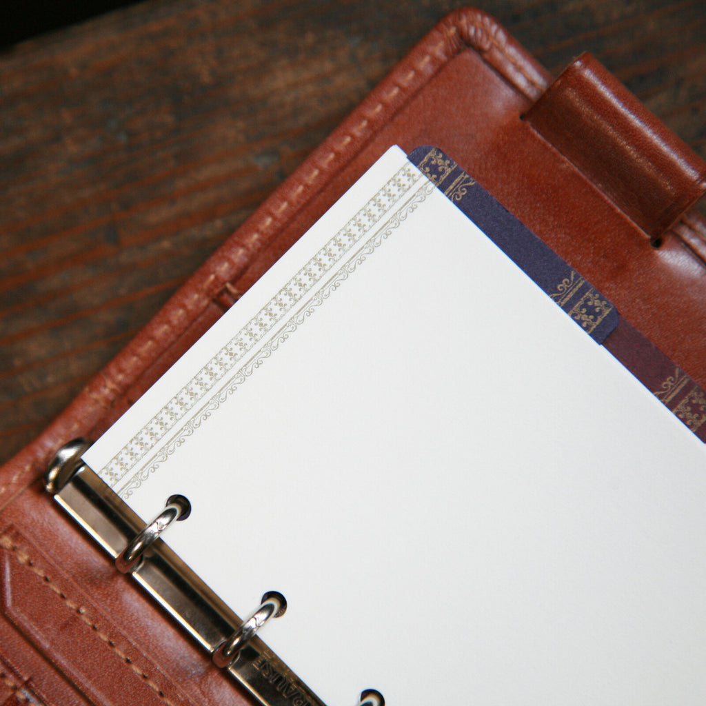 [Kohunkan Kappansho]Retro Pattern Series-Pocket Size & Mini 5 Loose Leaf Refill