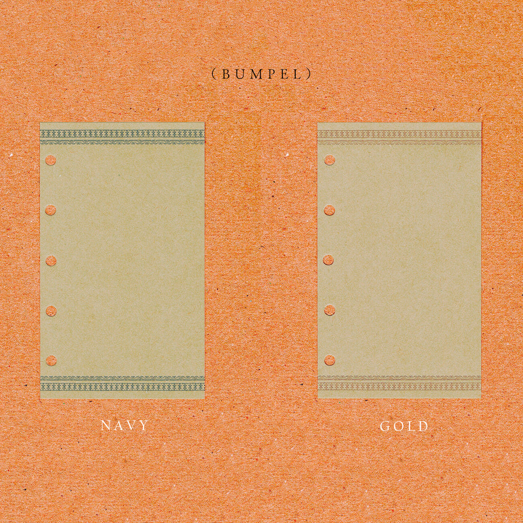 [Kohunkan Kappansho]Retro Pattern Series-Pocket Size & Mini 5 Loose Leaf Refill