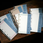 [Kohunkan Kappansho]Retro Pattern Series-Pocket Size & Mini 5 Loose Leaf Refill