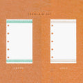 [Kohunkan Kappansho]Retro Pattern Series-Pocket Size & Mini 5 Loose Leaf Refill