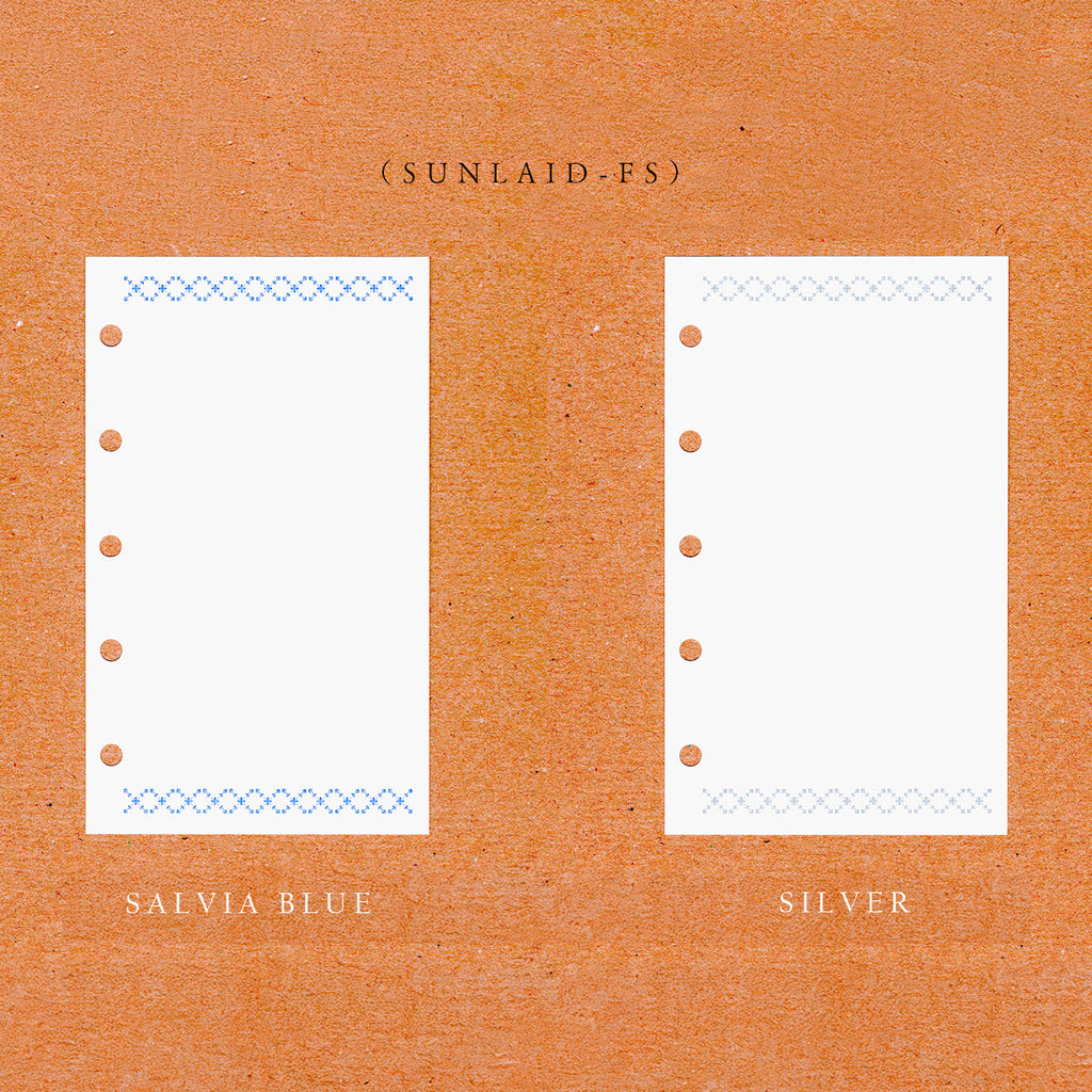 [Kohunkan Kappansho]Retro Pattern Series-Pocket Size & Mini 5 Loose Leaf Refill