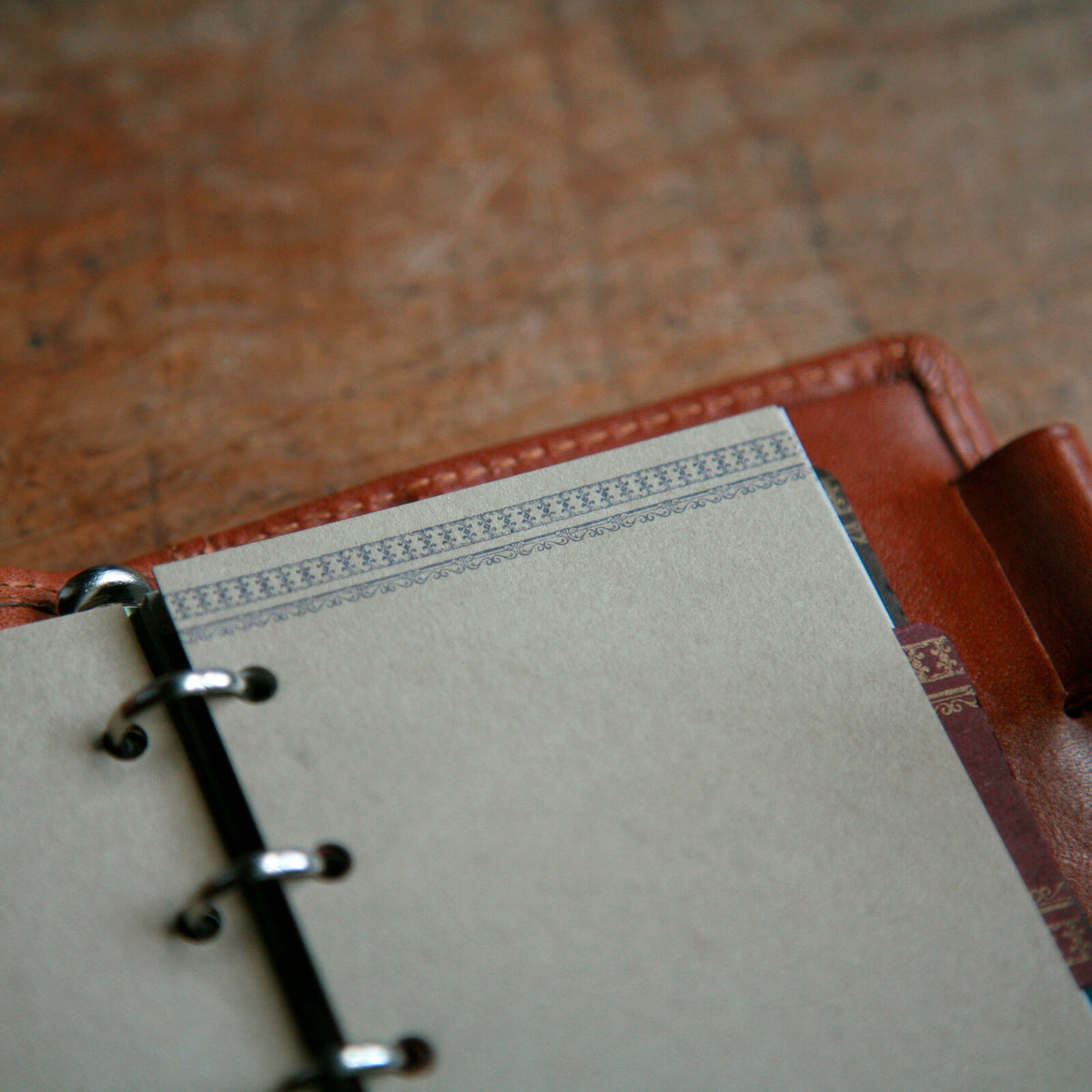 [Kohunkan Kappansho]Retro Pattern Series-Pocket Size & Mini 5 Loose Leaf Refill