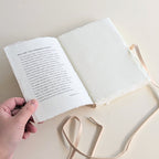 Leather Covered Handmade Paper Notebook