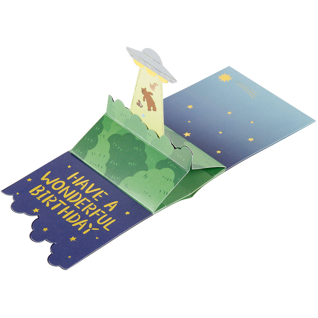 [Greeting Life] Birthday Pop-Up Card – UFO