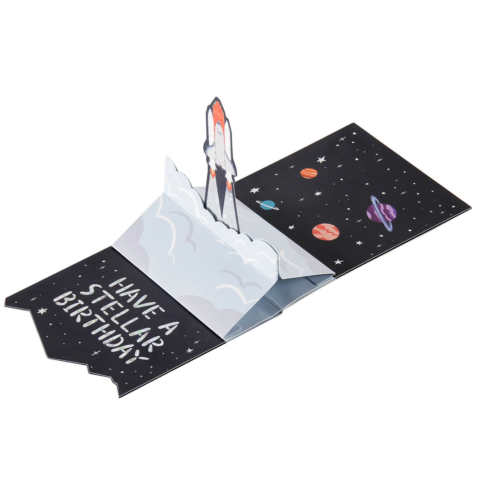 [Greeting Life] Birthday Pop-Up Card – Rocket