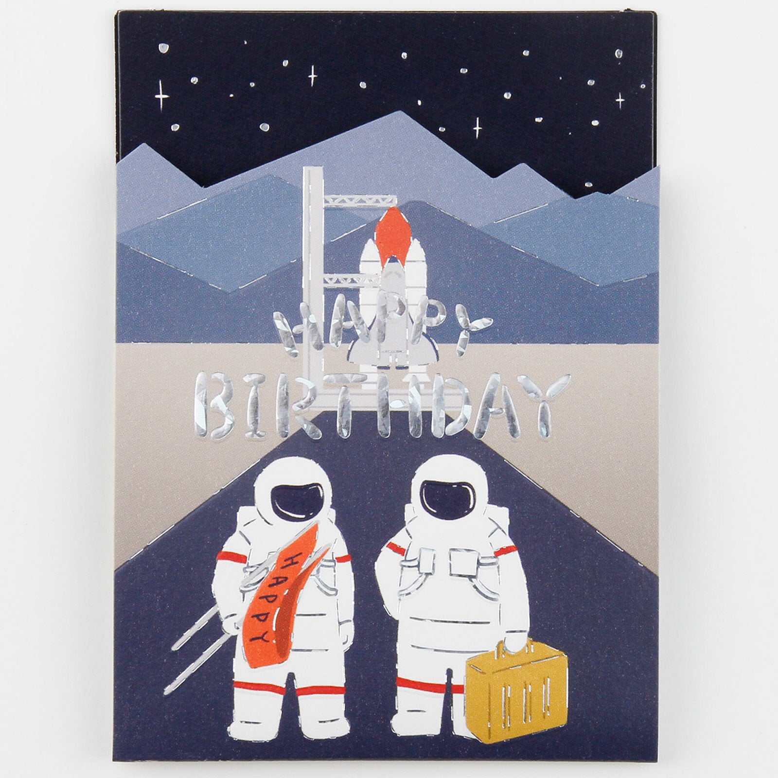 [Greeting Life] Birthday Pop-Up Card – Rocket