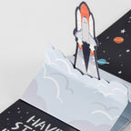 [Greeting Life] Birthday Pop-Up Card – Rocket