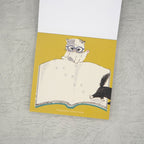 [Kinose Printing] Block Memo Pad – My Dear Cats (Reading)