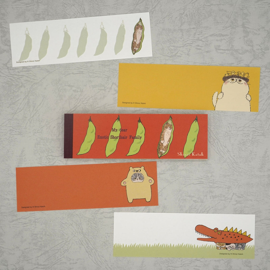 [Kinose Printing] Memo Pad – My Dear Cats (Funny Cats)