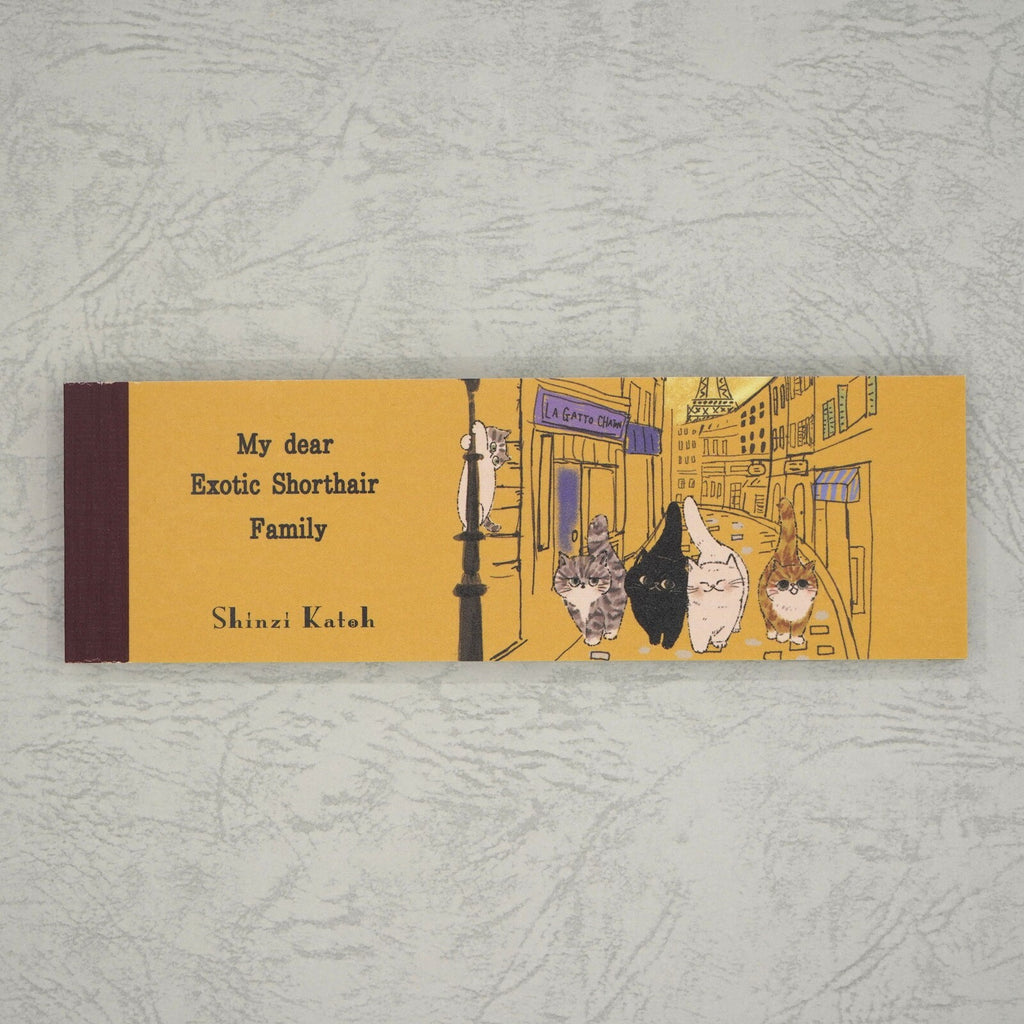 [Kinose Printing] Memo Pad – My Dear Cats (Paris)